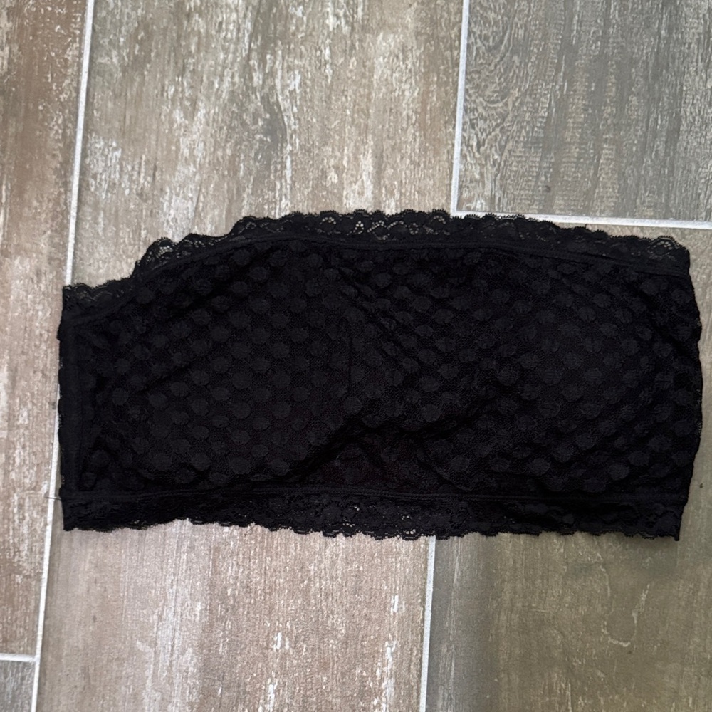 Maurices Black Lace Bandeau